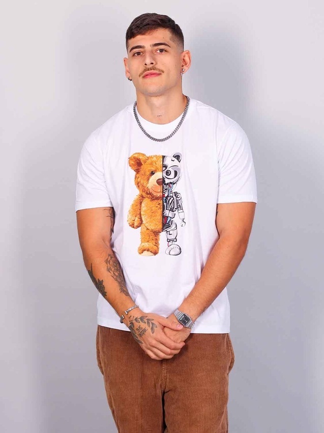 Camiseta Urso Robô
